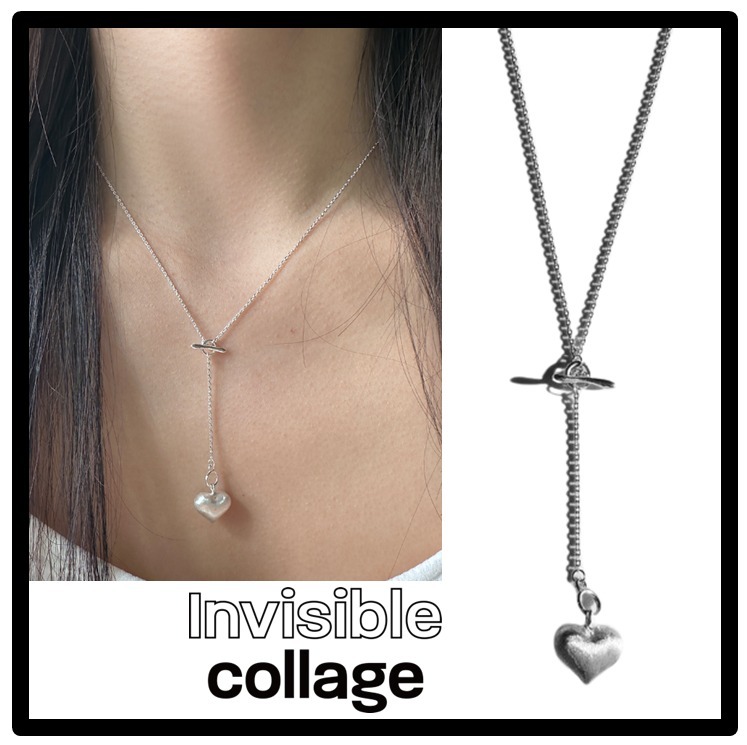★送料・関税込★Invisible collage★OT HEART NECKLACE ★