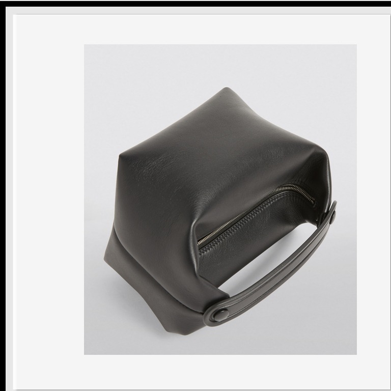 直営店買付【The Row】Les Bains Bag in Leather ☆ショッパー付