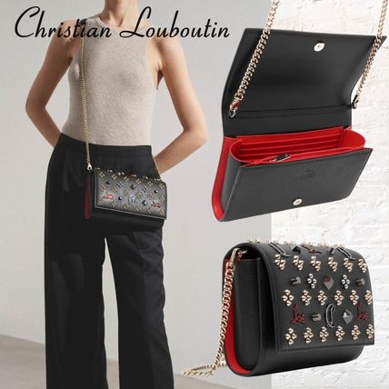 Christian Louboutin Shoulder Bags Paloma loubinthesky black clutch