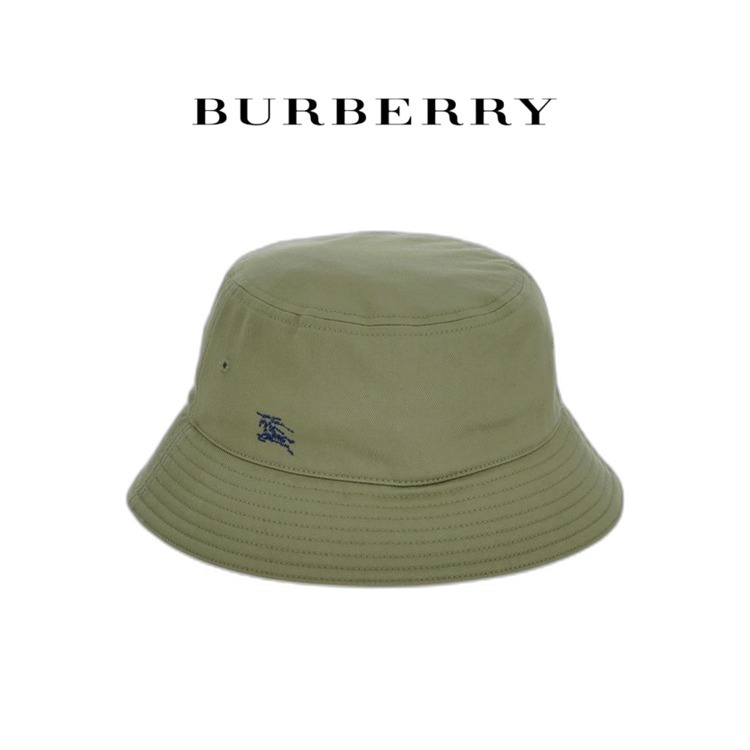 ★関税込み・送料無料★ Burberry ロゴ刺繍バケットハット