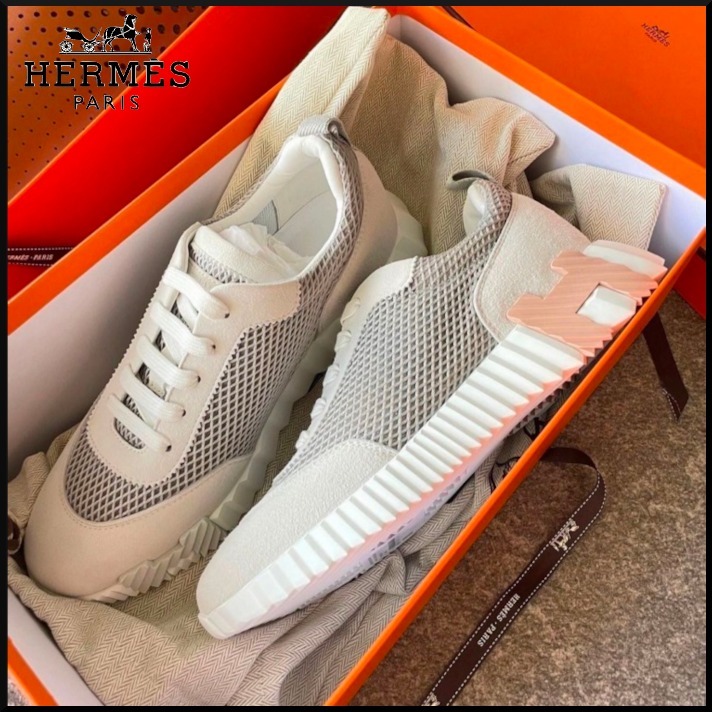 【シンプルで実用的♪】Hermes sneakers スニーカー