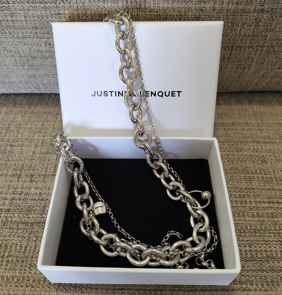 フランス発 ☆Justine Clenquet☆ Lucy チェーンネックレス