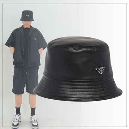 バケットハット PRADA(プラダ) ハット(メンズ) - 海外通販のBUYMA