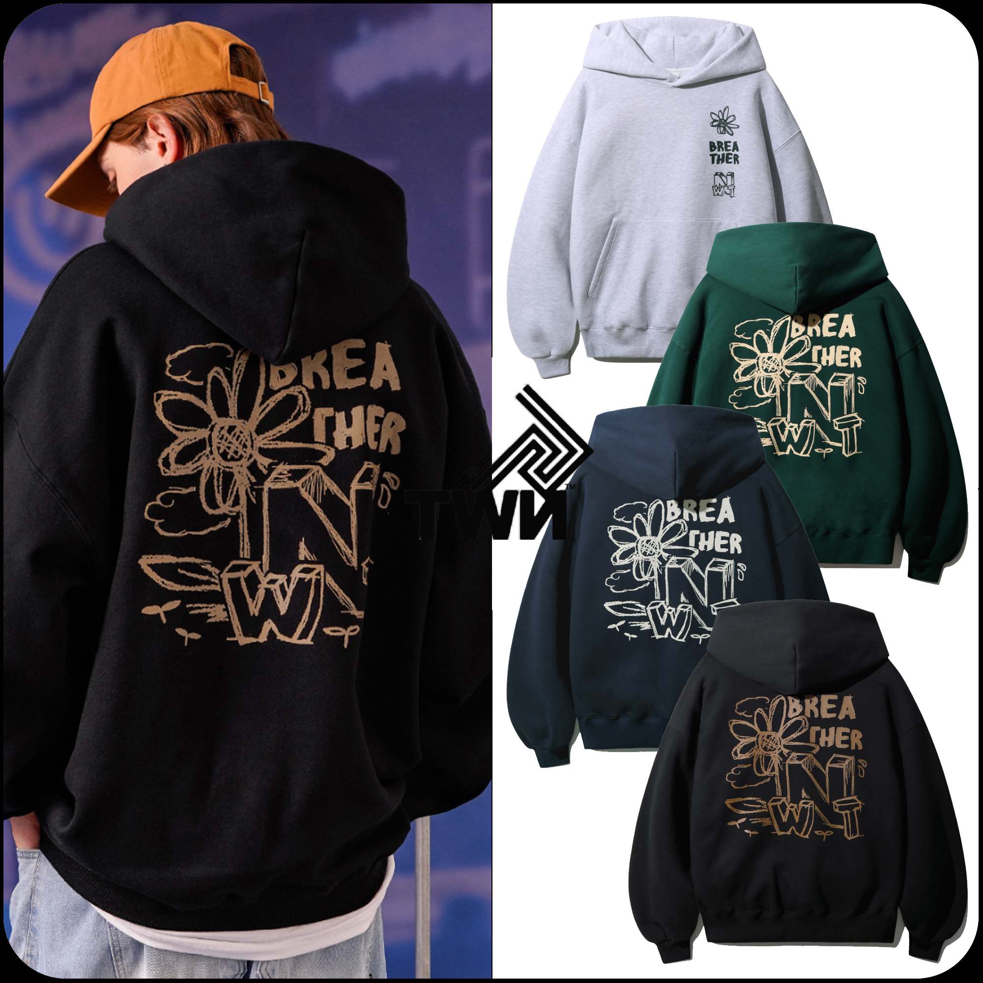 [TWN]★BREATHER HOODIE