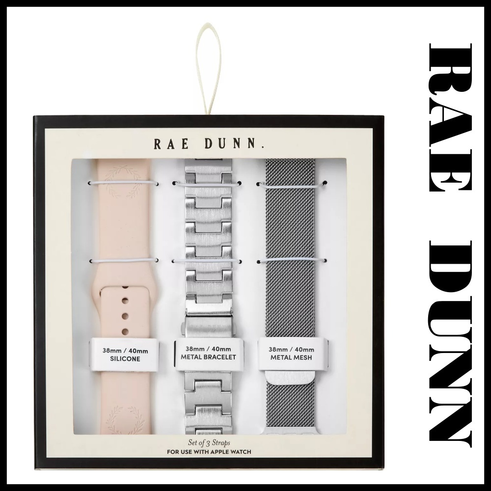 Rae Dunn★ギフトに人気♪アップルウォッチストラップ３本セット