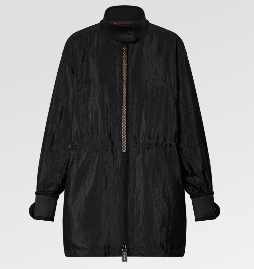 Louis Vuitton 24Cruise《パーカジャケット》黒 Monogram 直営店