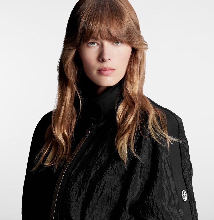 Louis Vuitton 24Cruise《パーカジャケット》黒 Monogram 直営店