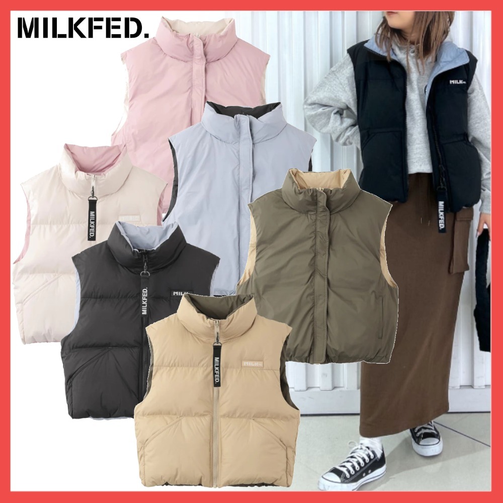 MILKFED.（ミルクフェド）の「REVERSIBLE PUFFER VEST（ダウン