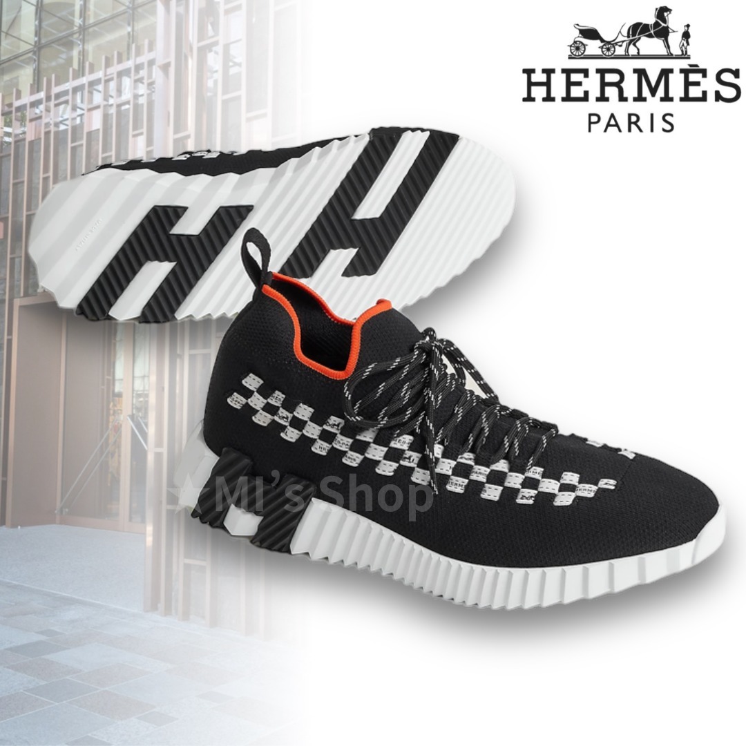 【24SS/超軽量★さっと履ける】HERMES スニーカー スリッポン