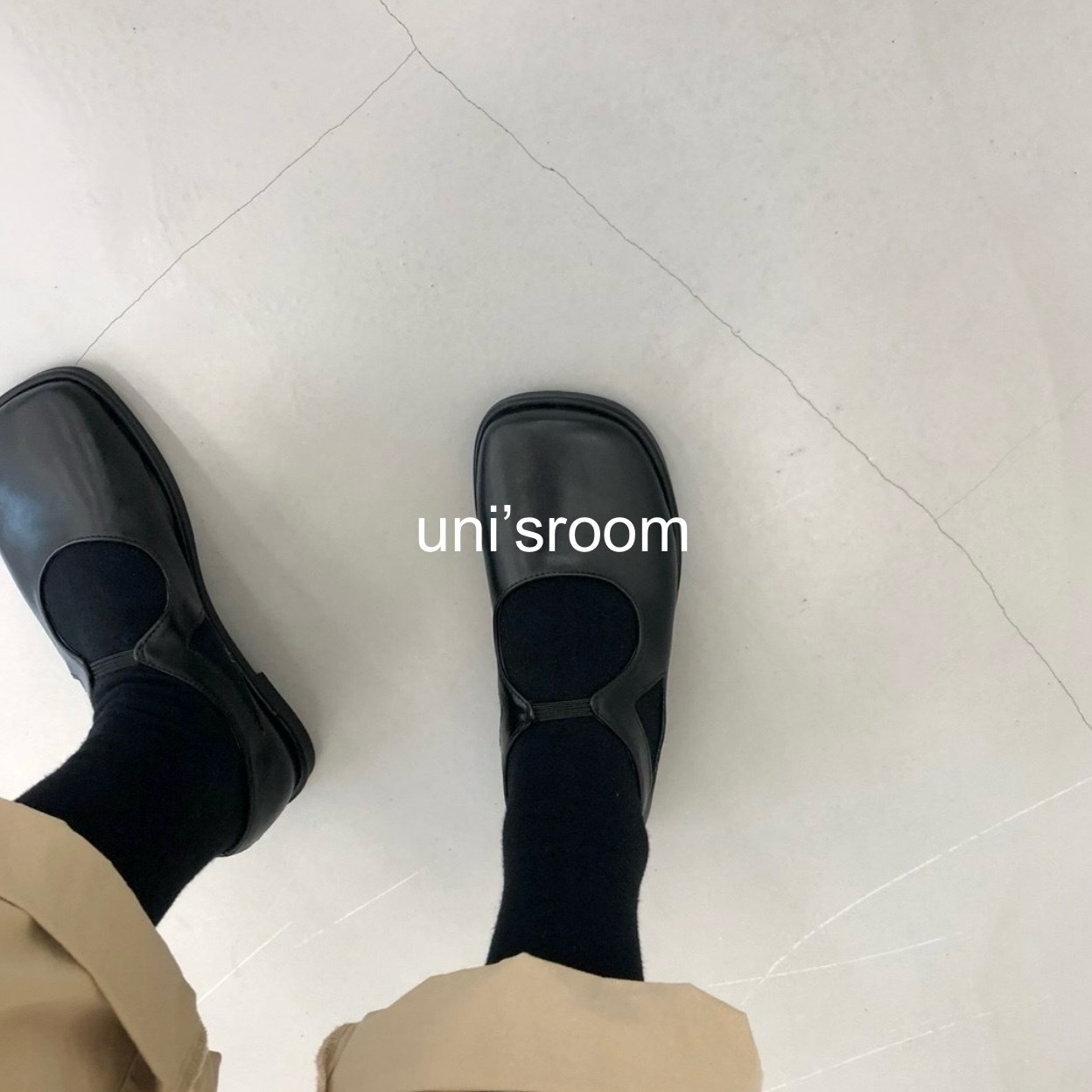uni's room■2color スリットフラットバレエシューズ SS-AW23-37