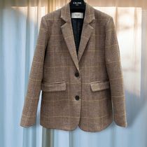 CELINE Other Plaid Patterns Cashmere Medium Jackets