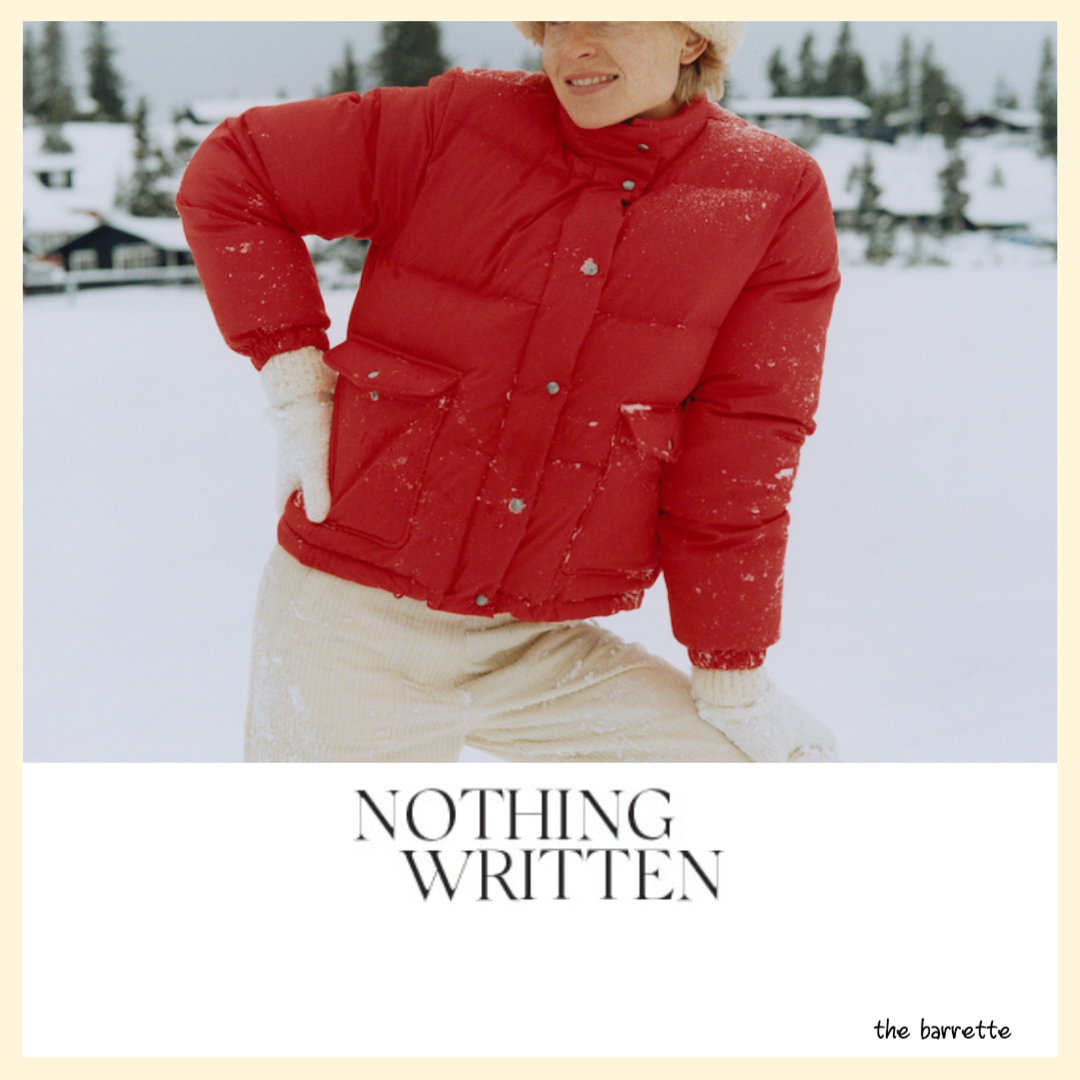 [NOTHING WRITTEN] Tella クロップパフジャケット/ 韓国ブランド
