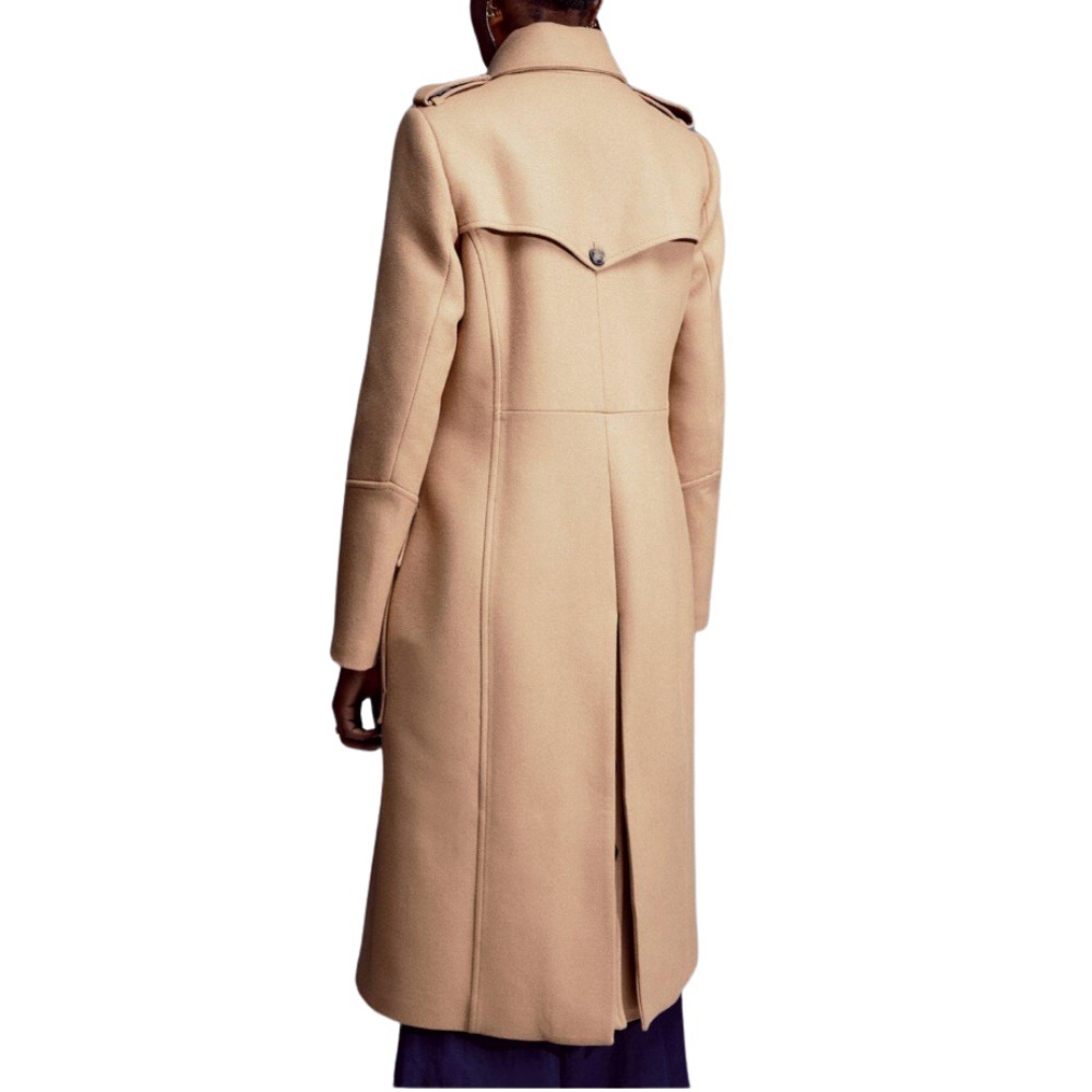 KAREN MILLEN ミリタリーコート トレンチ イタリア産ウール