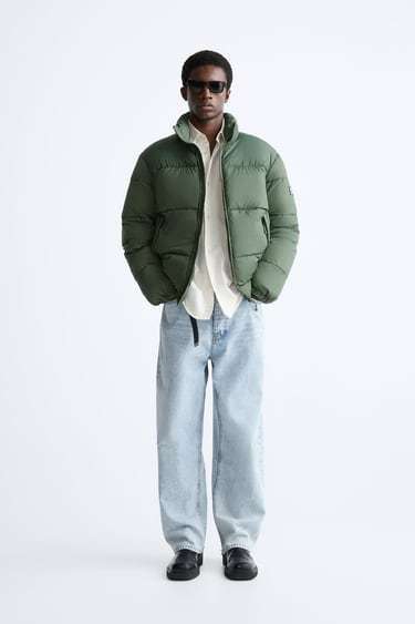 休日限定 人気商品】＊ZARA＊ ベーシック パフジャケット アウター ジャケット・アウター