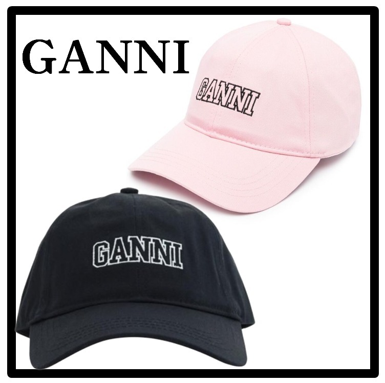 ☆送料・関税込☆GANNI★Ganni ガニー ベースボールキャップ