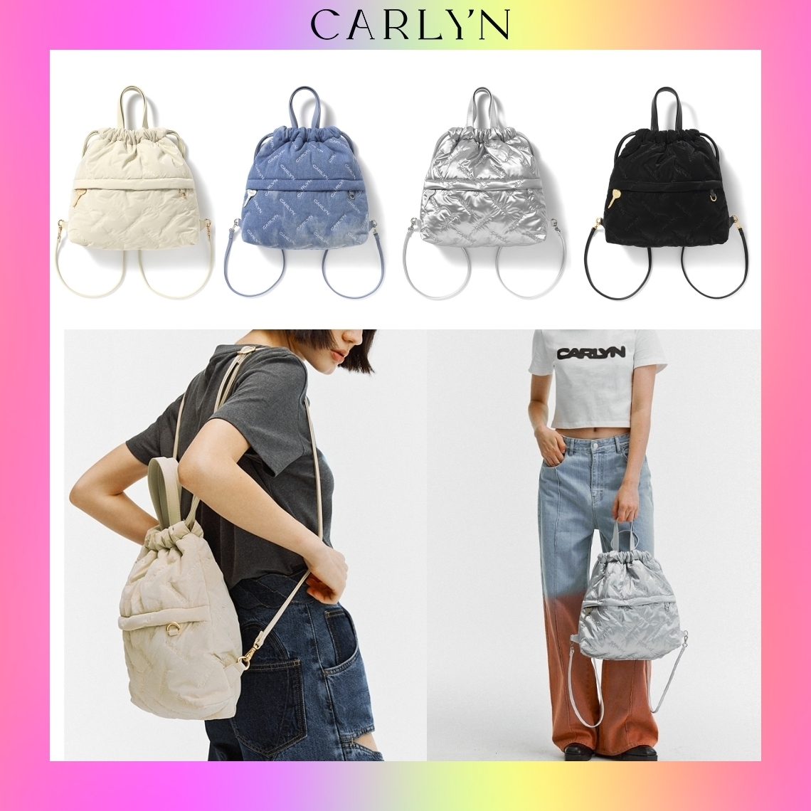 【CARLYN】 韓国人気 新作★ Twee BackPack