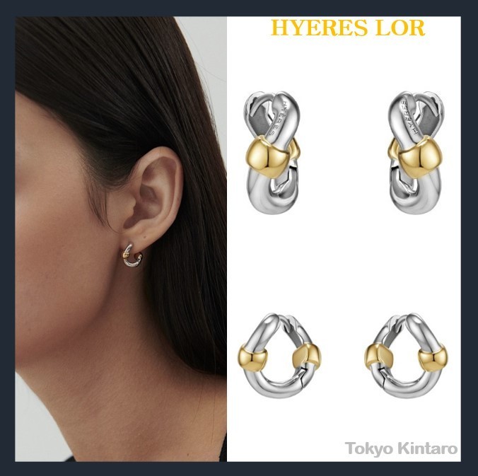 [HYERES LOR] HERITER SV Combi One Touch ピアス★2WAY★