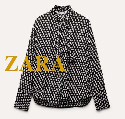 ブラック(黒)系 ZARA(ザラ) ブラウス・シャツ(レディース) - 海外