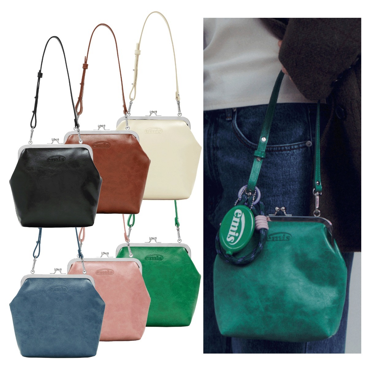 ショルダーバッグ・ポシェット EMIS FRAME PURSE BAG BXK208