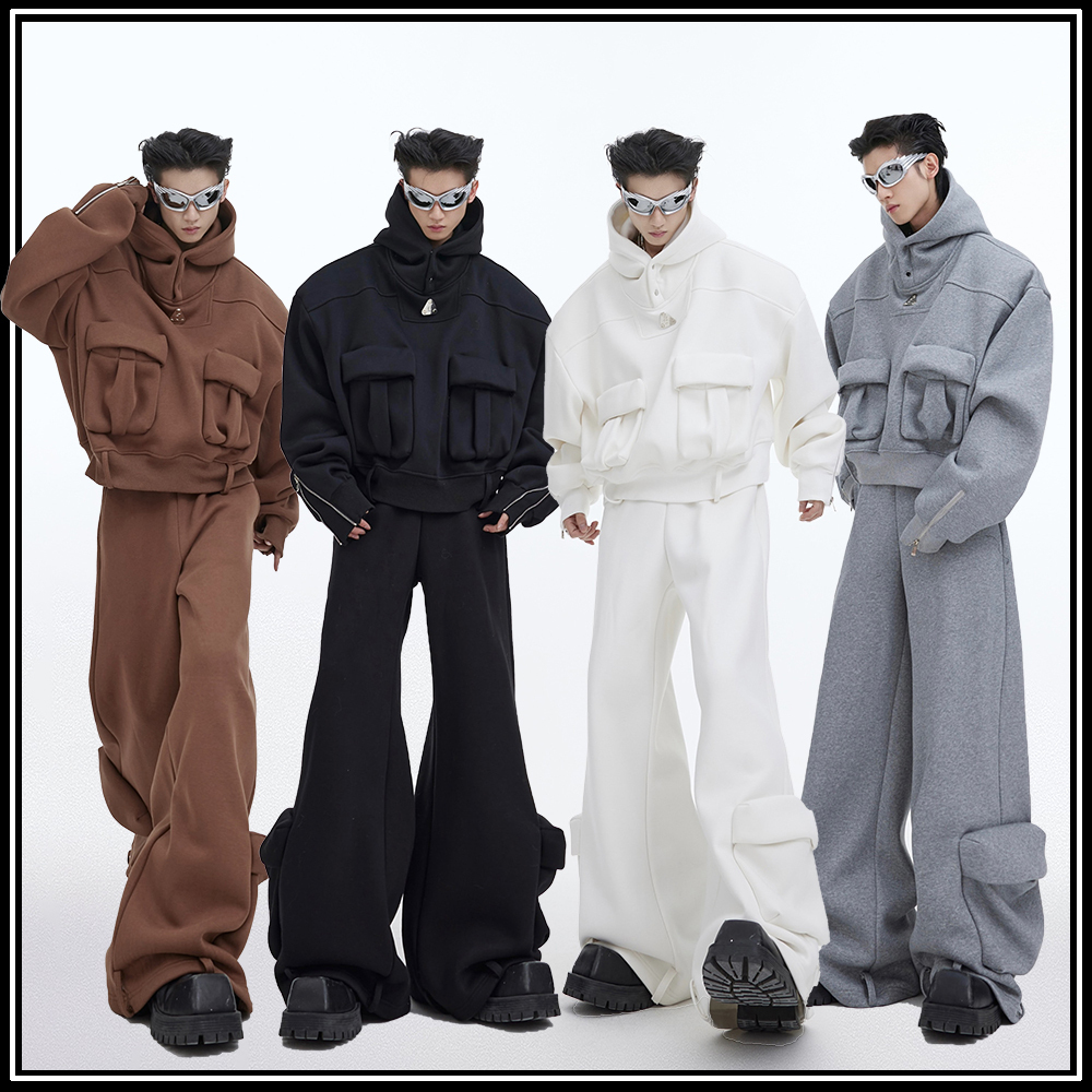 ArgueCultureフーディパーカースウェットパンツ裏起毛カジュアル