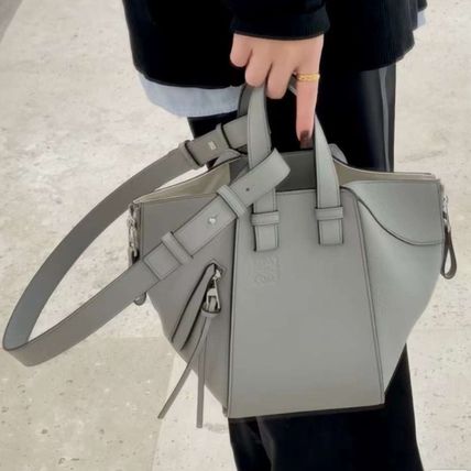 SALON adam et rope' ボストンバッグ スプリットレザーミドル