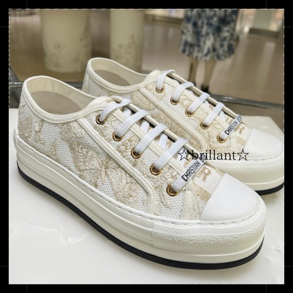 ☆DIOR☆】WALK'N'DIOR プラットフォームスニーカー