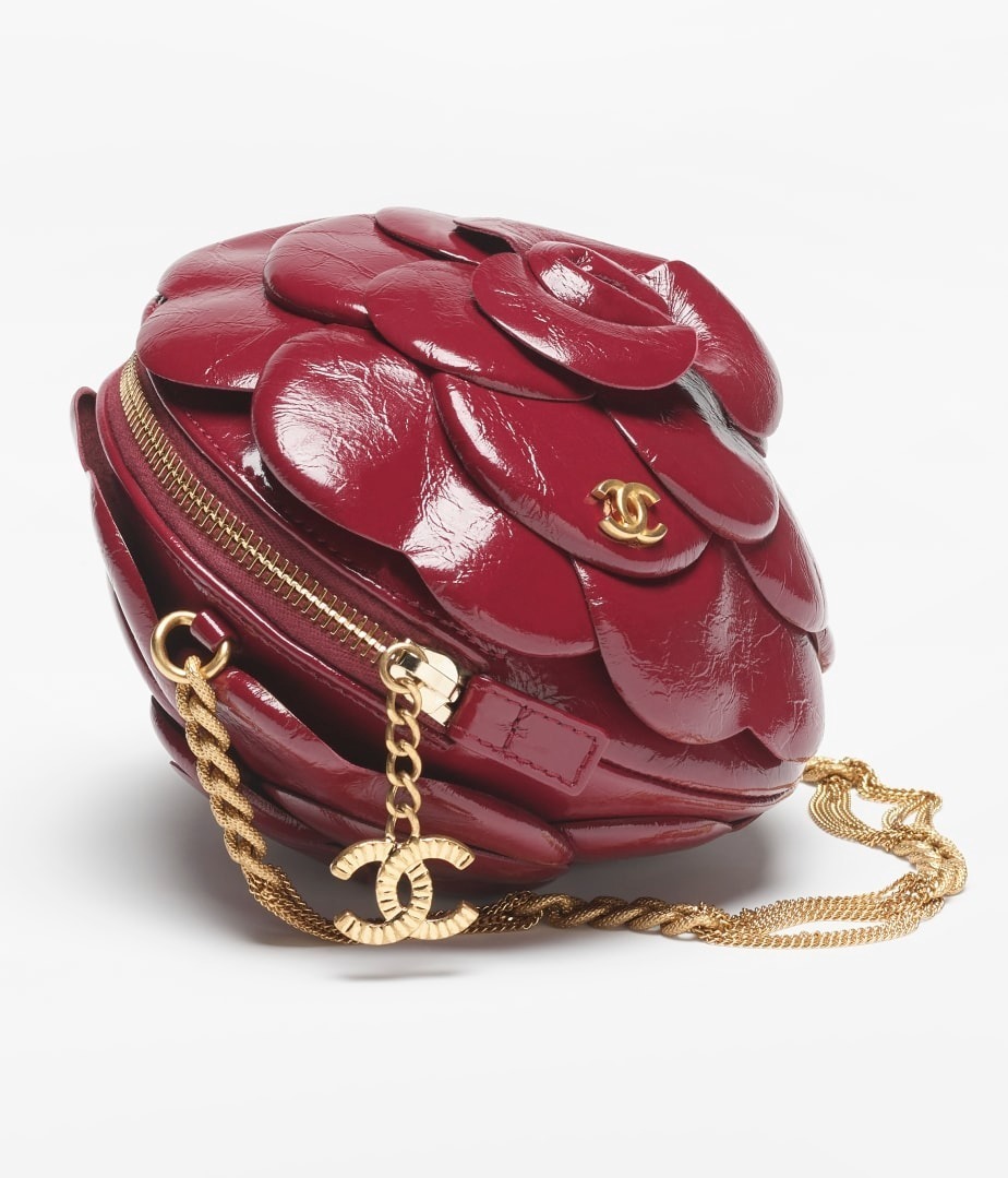 23/24秋冬☆お花の形が可愛い】 CHANEL イヴニング バッグ