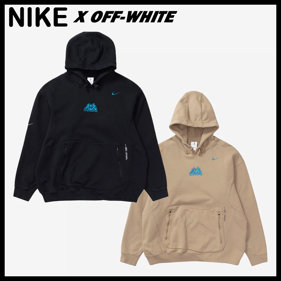 ★NIKE x OFF-WHITE★コラボ★NRG FLEECE フーディ★追跡可