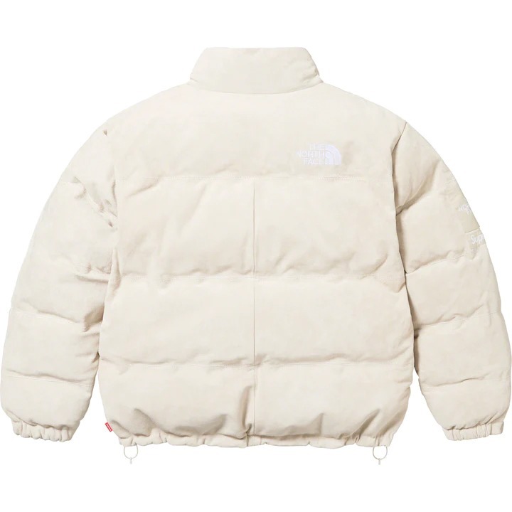 コラボ【SupremexTHE NORTH FACE】Men's Suede Nuptse Jacket
