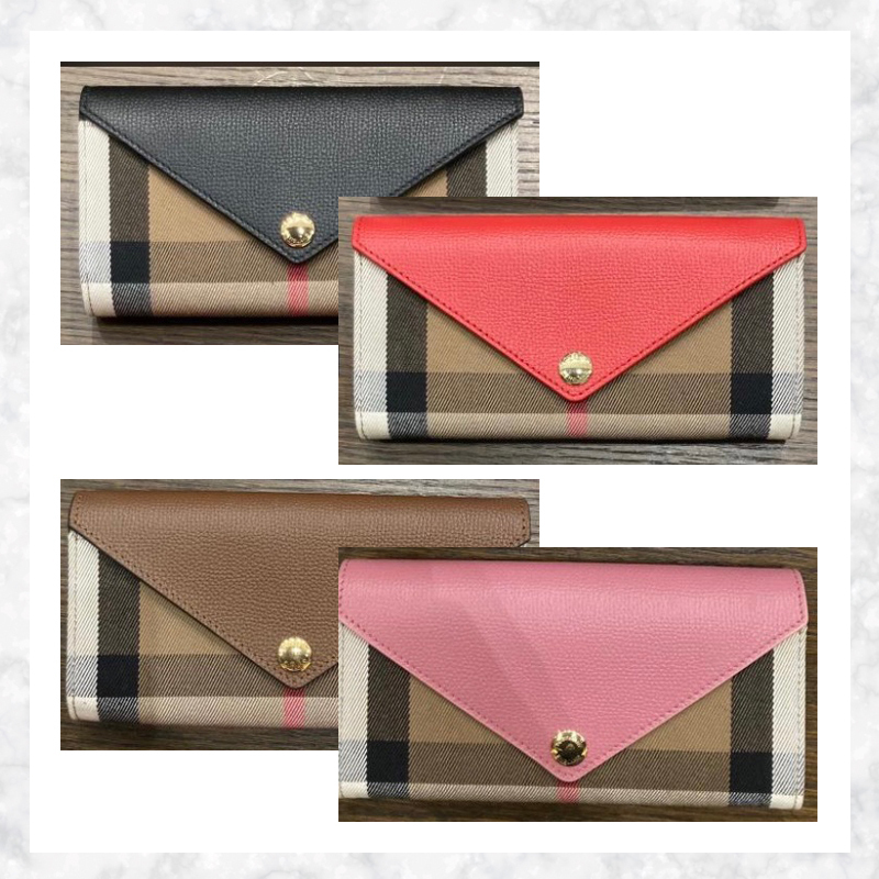 【Burberry】ビンテージチェック 長財布 4色