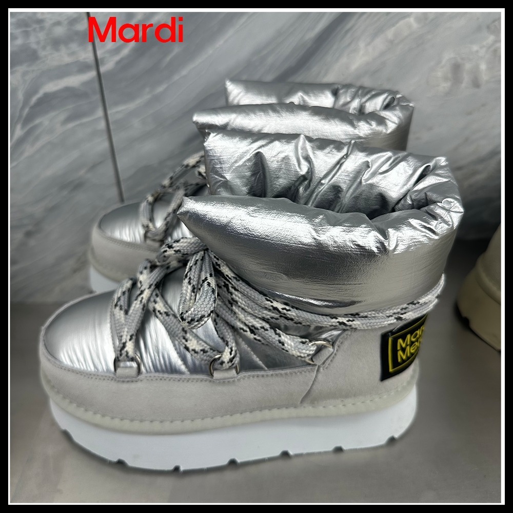 ★MARDI MERCREDI★REMPLIR BOOTS_SILVER★大人気★