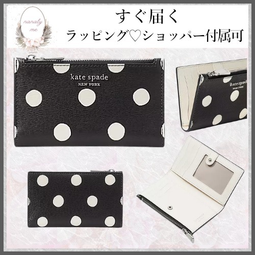 【コンパクトで便利♪】ケイトスペード ミニ財布