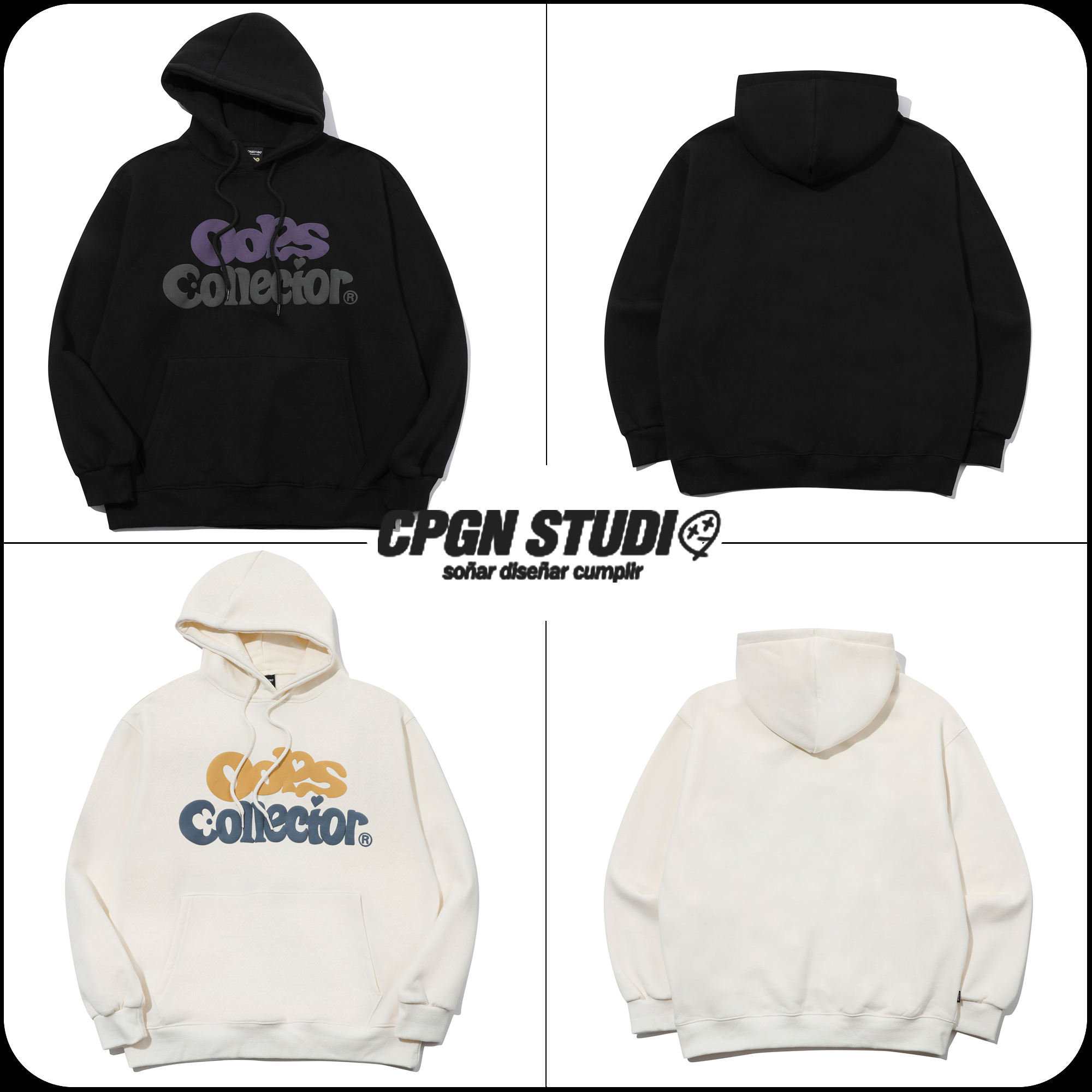 [CPGN STUDIO ]★ Oops Collector Brushed Hoodie