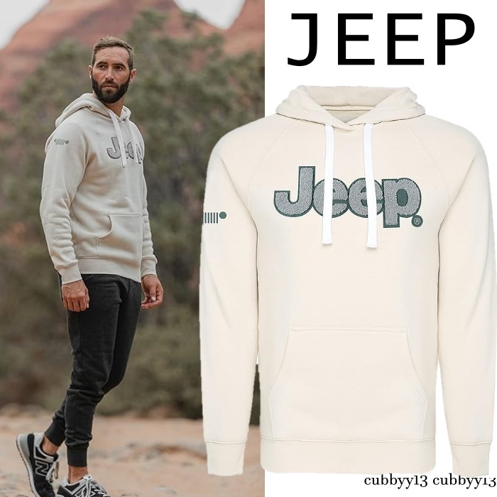 【人気急上昇のあのJEEP】JEEP Chenille Sportiqe Olsenフーディ
