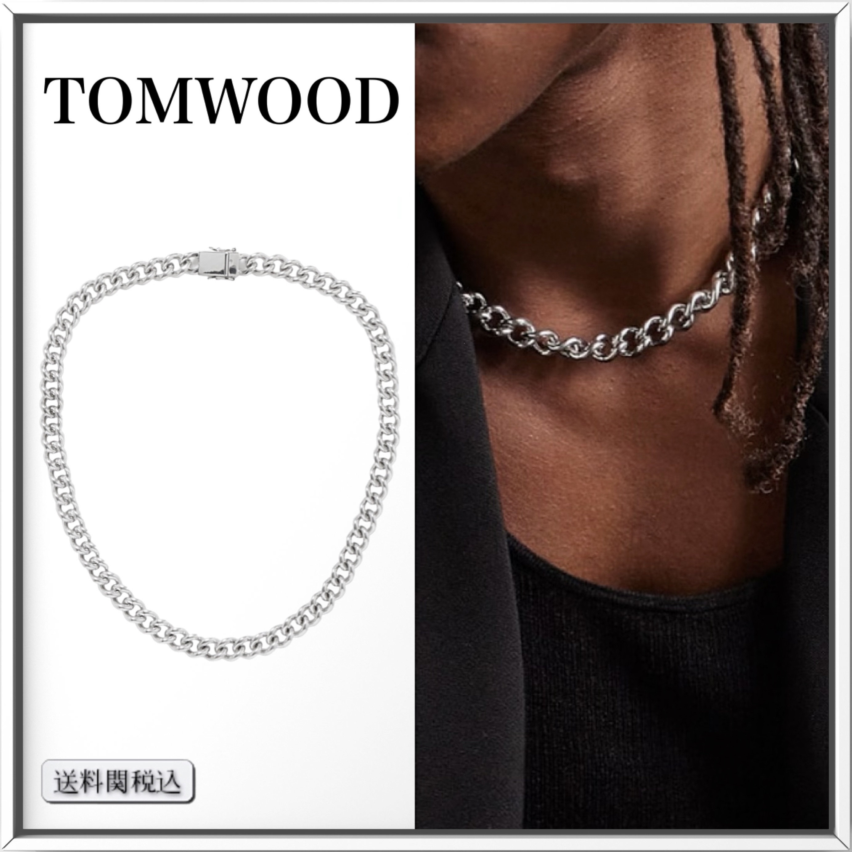 TOM WOOD Lou スターリングシルバー ネックレス 人気