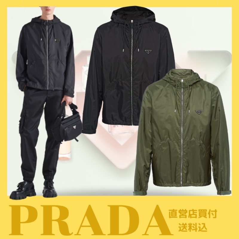 大人気☆【PRADA】リナイロンジャケット