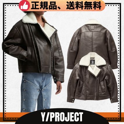 Y PROJECT More Jackets Unisex Street Style Jackets