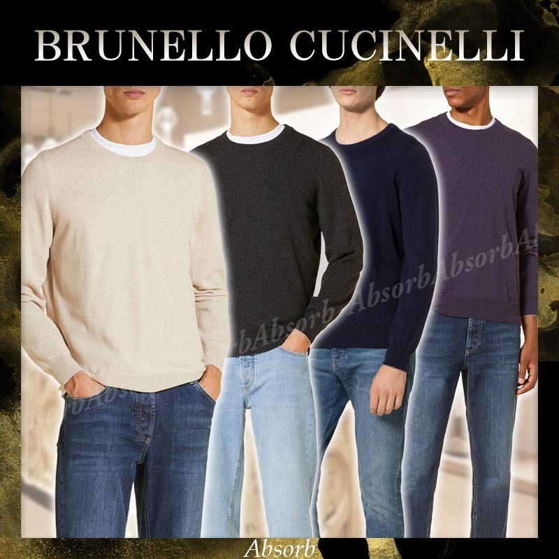 【23AW NEW】BRUNELLO CUCINELLI / カシミヤ セーター