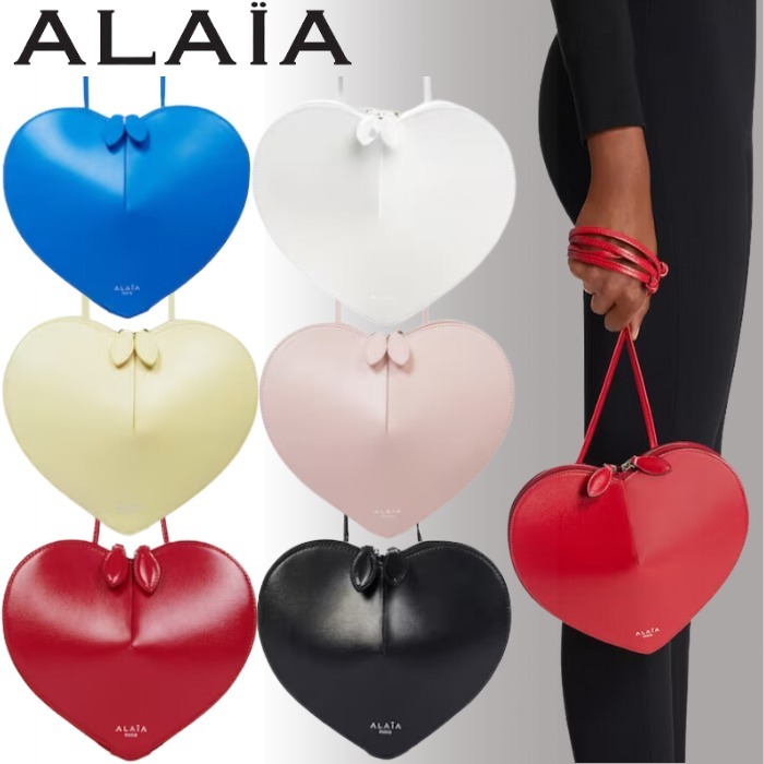 国内直営【ALAIA】アライア LE CCEUR カッティングハートバッグ