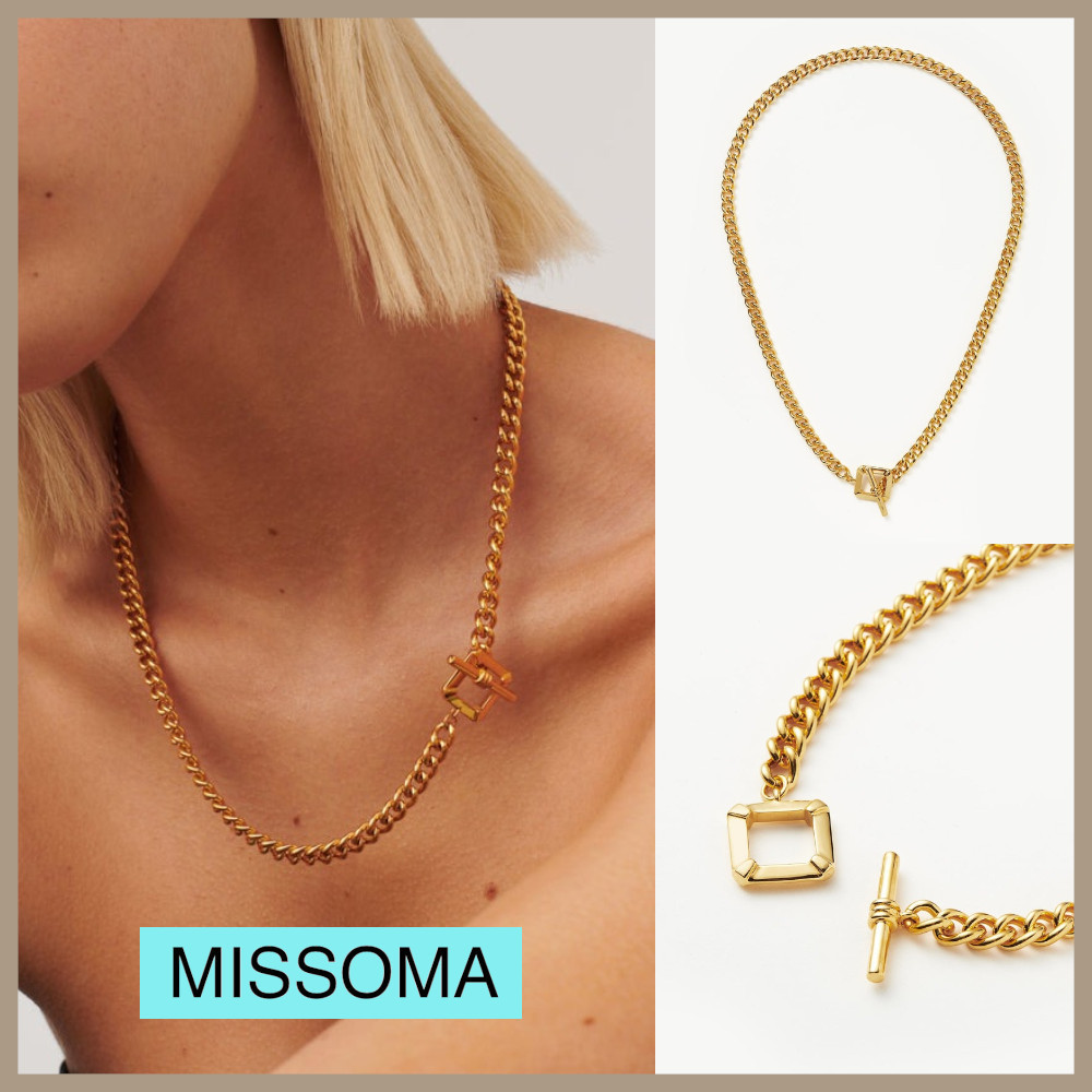 ★MISSOMA★ LUCY WILLIAMS Tバー チェーン ネックレス