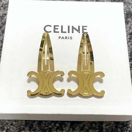 ヘアピン ゴールド（金色）系 CELINE(セリーヌ) ヘアアクセサリー 