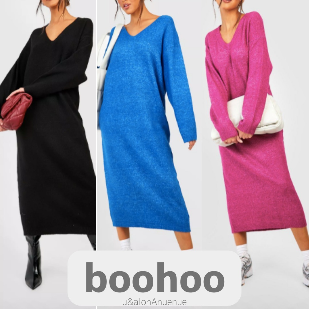 boohoo◆ニット◆マキシ◆ワンピース[送料込]