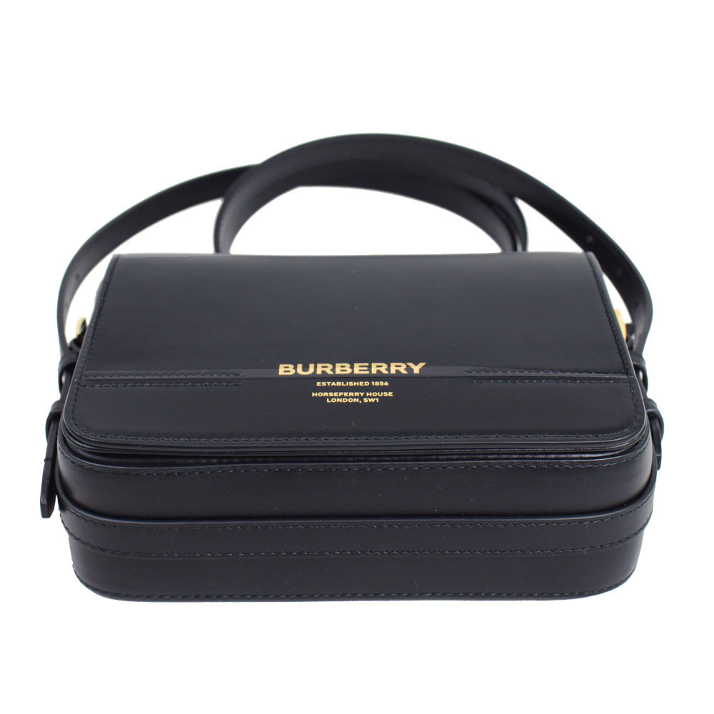BURBERRYバーバリー レザー グレース クラッチ/ショルダーバッグ