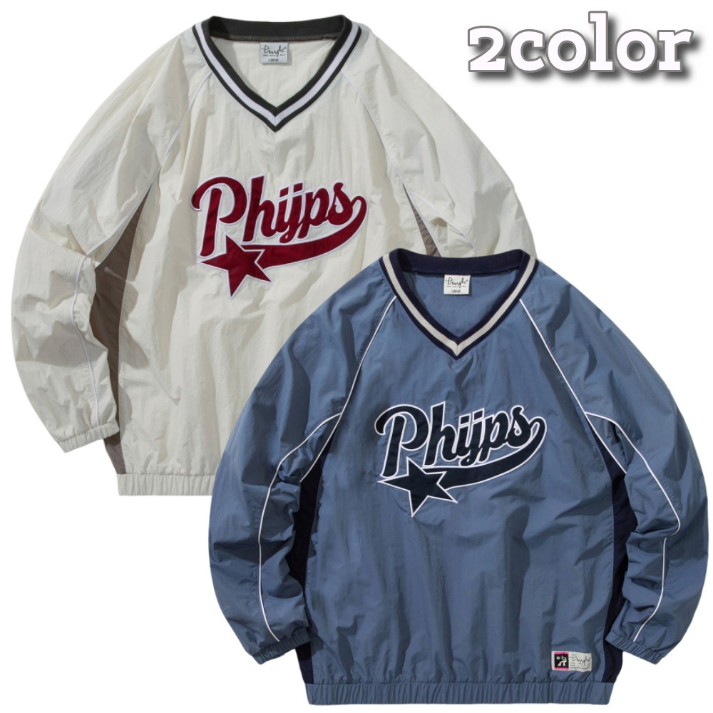 Phyps Department★韓国★男女兼用★TAIL LOGO LS ロンT 2色
