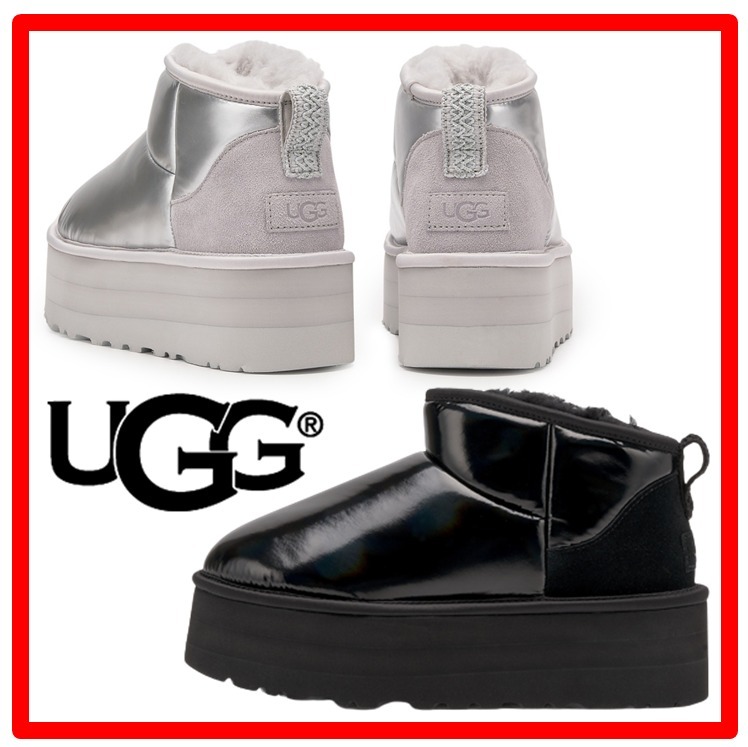 ☆韓国の人気☆【UGG】☆アグ 厚底ブーツ☆関税込☆