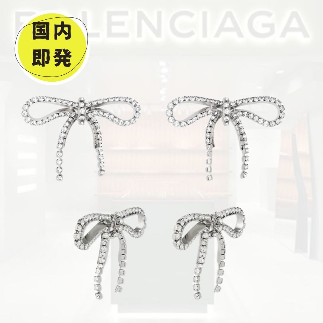 国内即発+ BALENCIAGA+ARCHIVE RIBBON イヤリング