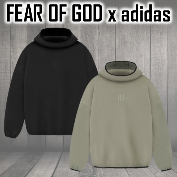 注目コラボ◆【FOG x adidas】SUEDE FLEECE HOODIE ◆フリース