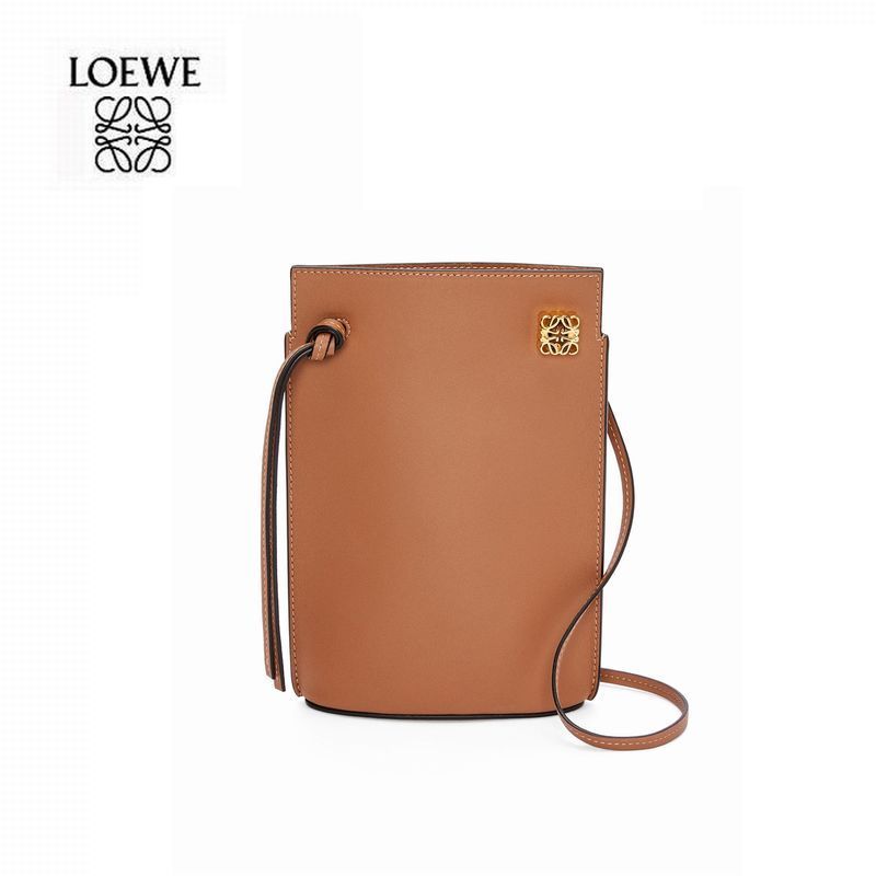 ☆LOEWE☆ DICE POCKET クロスボディ ショルダー TAN♪