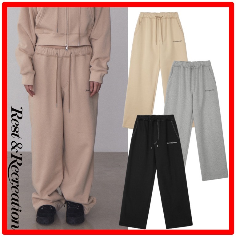☆韓国の人気☆【Rest&Recreation】☆RR STITCH JOGGER PANT.S☆