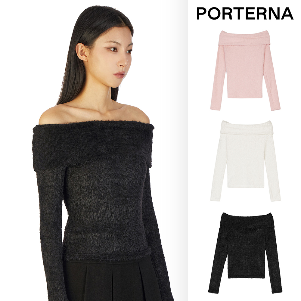 【PORTERNA】Rope off shoulder